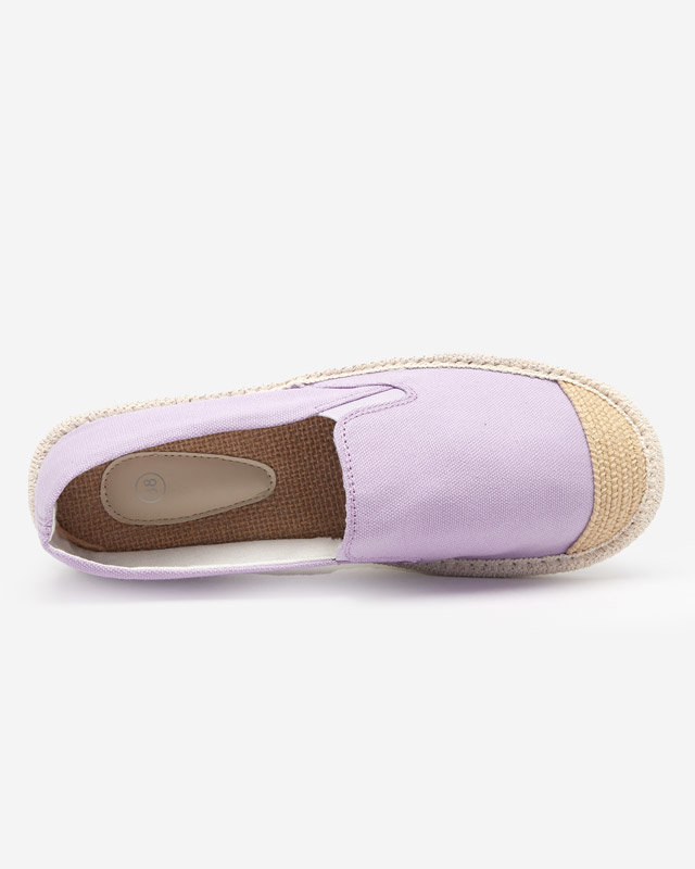 Espadrile de damă violet Joll- Încălțăminte