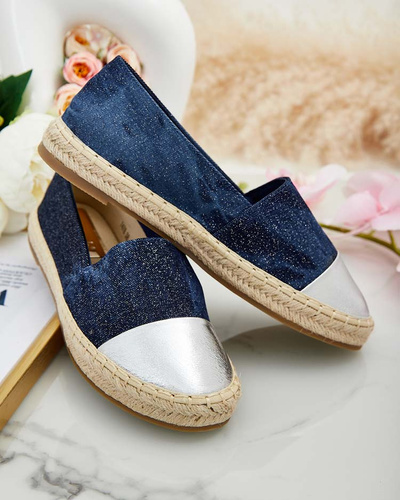 Royalfashion Espadrile de damă a'la denim Anerta