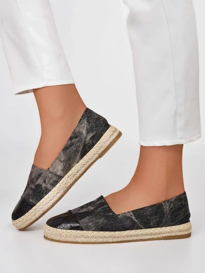 Royalfashion Espadrile de damă a'la denim Anerta