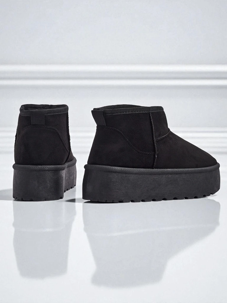 Botine scurte de damă tip ghete de zăpadă Memi