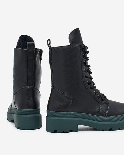 Royalfashion Cizme bagger pentru femei din piele ecologică Vederme