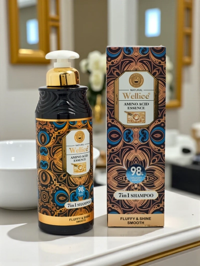 Wellice Aurelia Amino Acid Essence 7in1 Șampon 500ml Fluffy Shine Smooth