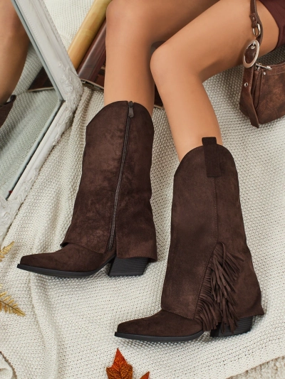 Botine de damă cu partea superioară închisă Tovris