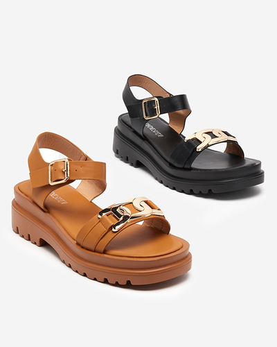 Sandale dama negre Blascita - Incaltaminte