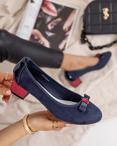 Tocuri de damă bleumarin Sentiso - Încălțăminte