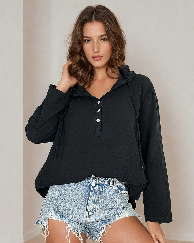 Royalfashion Cămașă cu glugă pentru femei