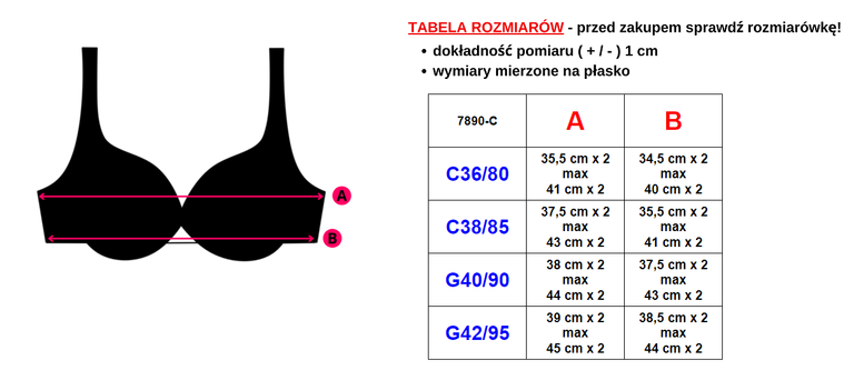 Sutien push-up roz - Lenjerie intimă