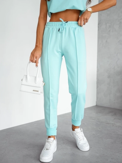 Royalfashion Set de bumbac casual pentru femei cu mânecă scurtă