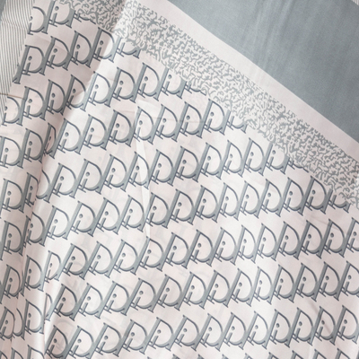 Esarfa de dama roz cu imprimeu - Accesorii