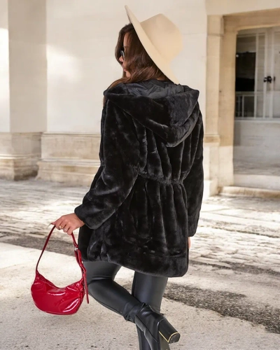 Royalfashion Jachetă imitație blană pentru femei
