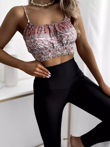 Colanți negri cu nervuri de damă - Îmbrăcăminte