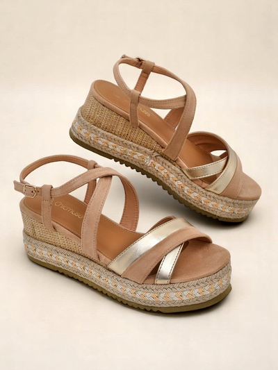 Royalfashion Sandale cu platformă pentru femei Eylaas