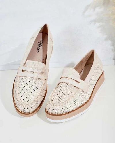 Royalfashion Mocasini de damă traforați Moell