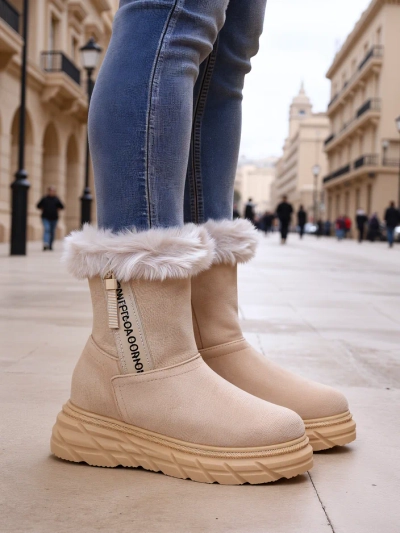 Royalfashion Botine de zăpadă pentru femei Zebio