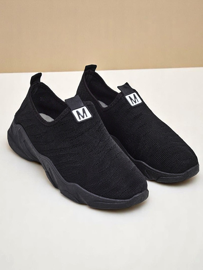 Royalfashion Wsuwane damskie materiałowe buty sportowe Flex Move