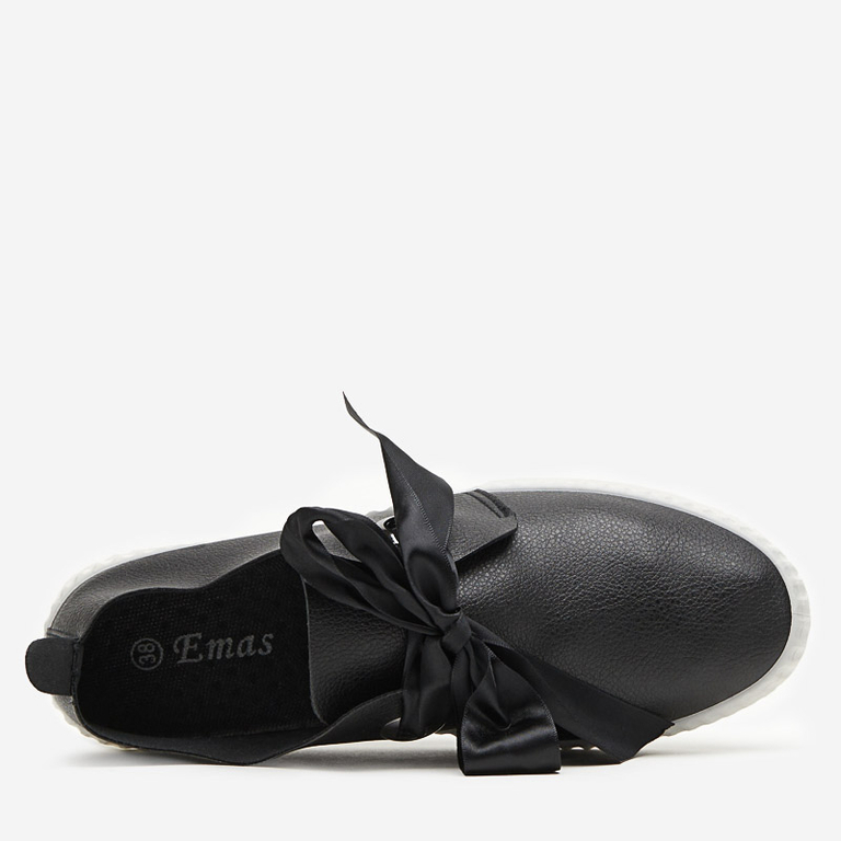 Tenisi de damă negri Samhu - Încălțăminte