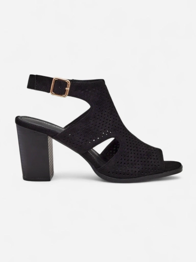 Royalfashion sandale decupate cu toc bloc pentru femei Abetle