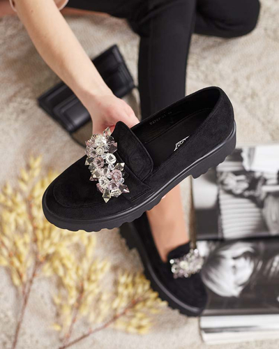 Royalfashion Mocasini de damă cu ornament Leyla