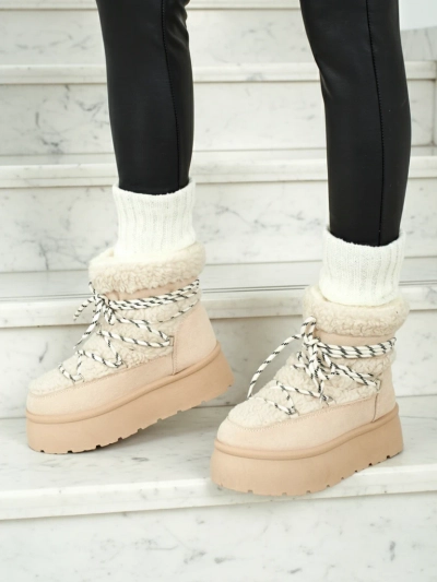 Cizme tip snowboots de damă Danira