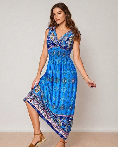 Royalfashion Rochie midi cu imprimeu pentru femei