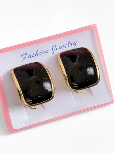 Women's crystal clip earrings