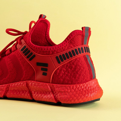 Încălțăminte sport bărbătească roșie Gagik - Încălțăminte