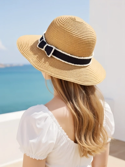 Royalfashion Pălărie de paie pentru femei Sunny Meadow