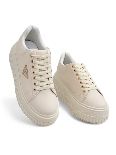 Adidași sport cu platformă Royalfashion pentru femei, cu imprimeu Alcape