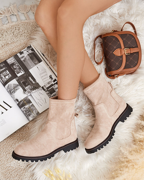Royalfashion Cizme Gebimma pentru femei din eco-suede