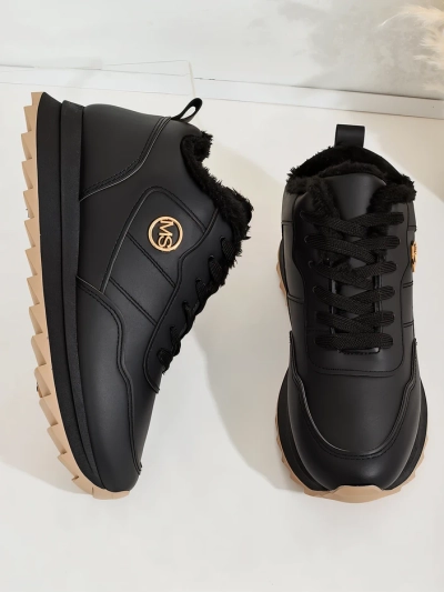 Royalfashion Adidași încălțați pentru femei cu blană Casot