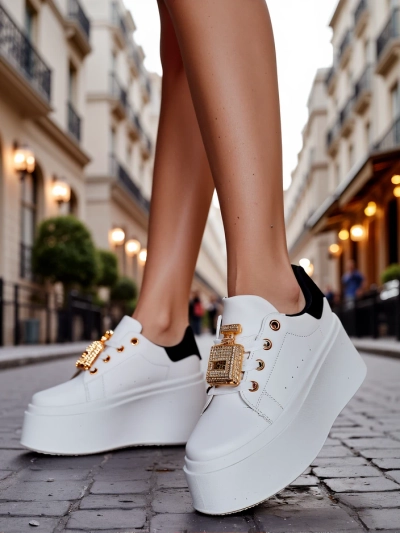 Royalfashion Sneakers sport de platformă pentru femei Oviger