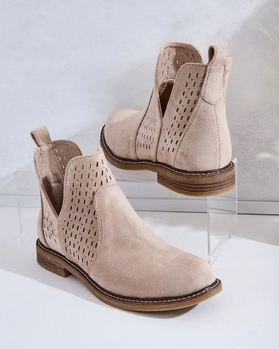 Royalfashion Cizme eko suede Ovilla pentru femei