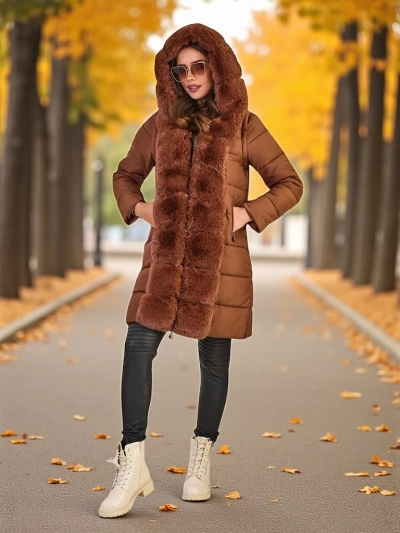 Sacou pentru femei Royalfashion cu manșete detașabile