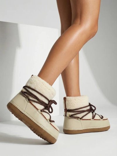 Cizme de zăpadă de damă cu blană Uvella