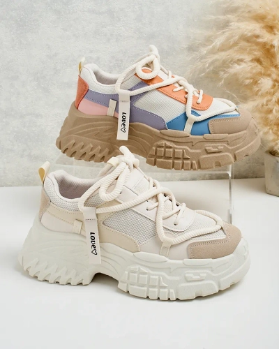 Royalfashion Adidași cu platformă pentru femei Bereya