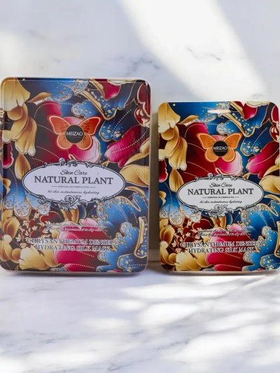 Plantă naturală - Set de ser cu ceramide și masca de crizantem 6g+36g x 10buc