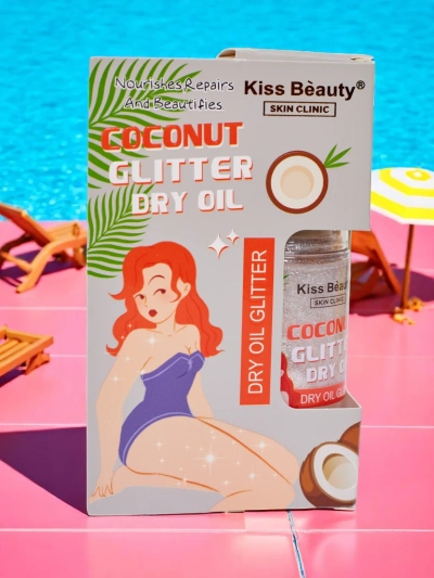Summer Spray – Iluminator lichid pentru față și corp cu aromă de cocos