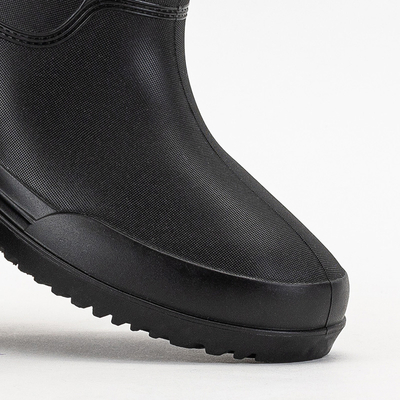 Cizme de ploaie de damă negre mat Aqapi - Încălțăminte