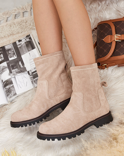 Royalfashion Cizme Gebimma pentru femei din eco-suede