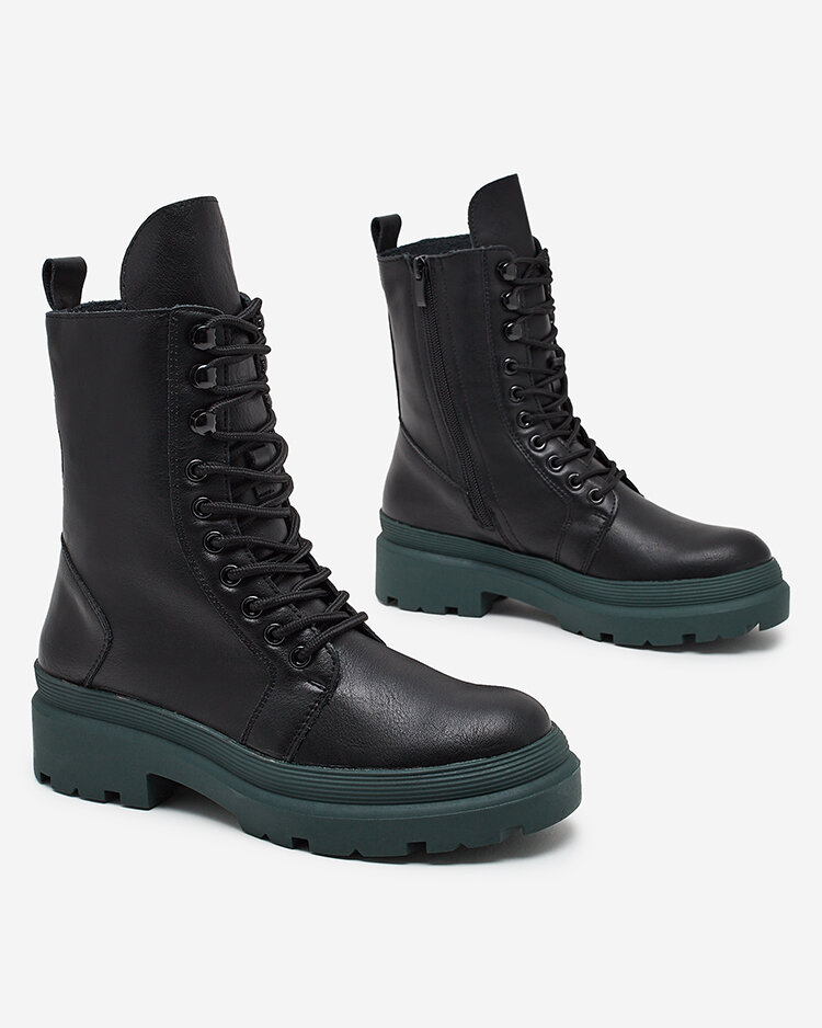 Royalfashion Cizme bagger pentru femei din piele ecologică Vederme