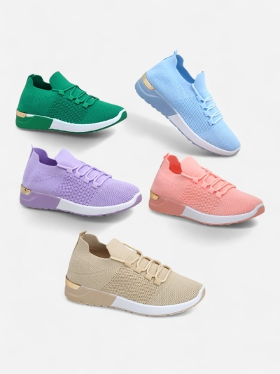 Pantofii sport din material pentru femei Royalfashion Riner