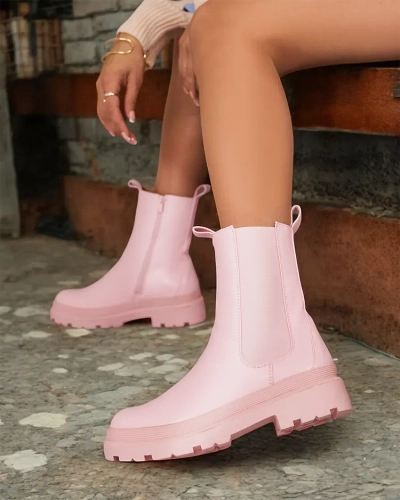 Royalfashion Eko cizme de damă din piele Ereste