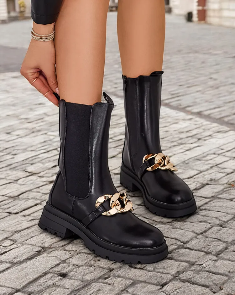 Cizme inalte de dama Royalfashion Romur