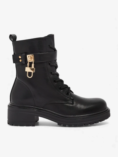 Botine de damă din piele ecologică Taleves