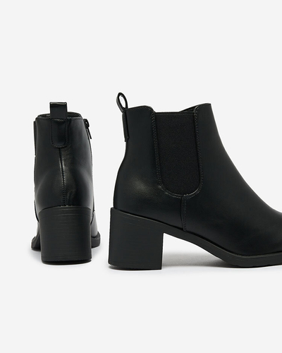 Royalfashion Cizme de damă negre pe post de cizme Nanhelyna