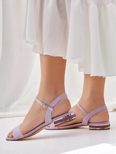 Sandale pentru femei Royalfashion pe o talpă plată Aronies