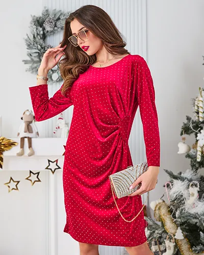 Rochie de damă Royalfashion cu pliseuri