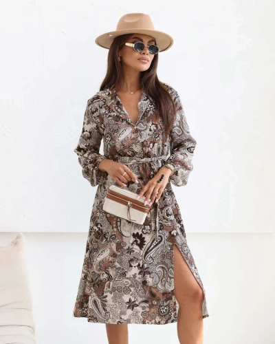 Royalfashion Rochie midi imprimată pentru femei