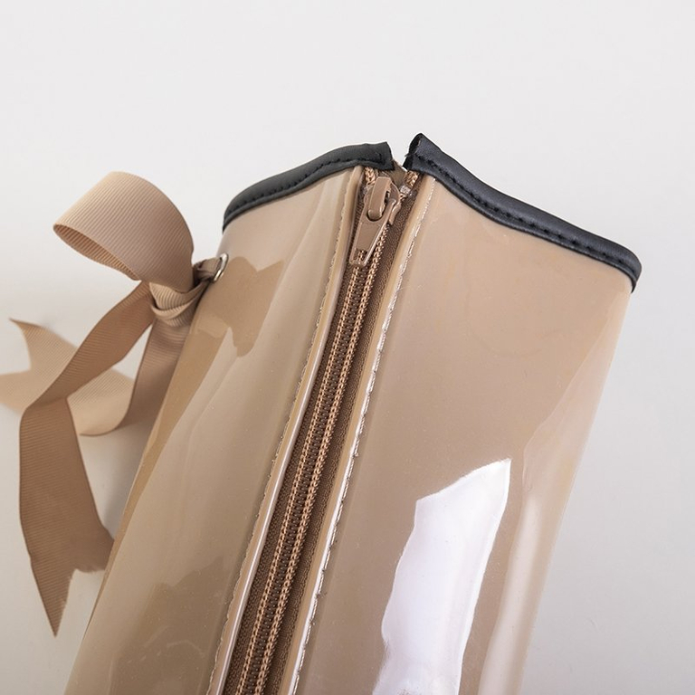 Wellies de dama bej pe pană Genofa - Încălțăminte