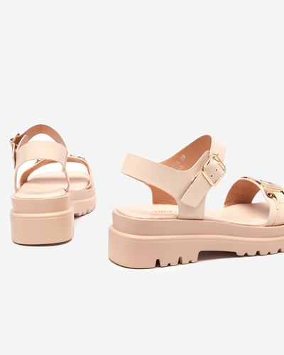 Sandale dama bej Blascita - Incaltaminte